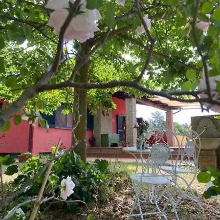 La Casa Rossa Nell'oasi Semesterbostad